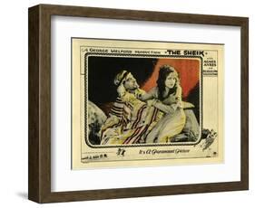 The Sheik, 1921-null-Framed Giclee Print