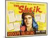 The Sheik Movie Rudolph Valentino Agnes Ayres Adolphe Menjou Poster Print-null-Mounted Poster