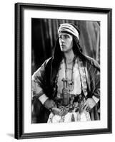 The Sheik, Rudolph Valentino, 1921-null-Framed Photo