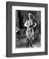 THE SHEIK, Rudolph Valentino, 1921-null-Framed Art Print