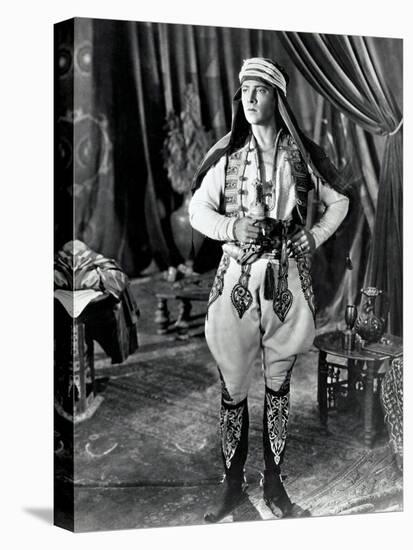 THE SHEIK, Rudolph Valentino, 1921-null-Stretched Canvas