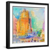 The Shell Building, San Francisco-Peter Graham-Framed Giclee Print