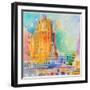 The Shell Building, San Francisco-Peter Graham-Framed Giclee Print