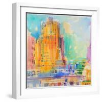 The Shell Building, San Francisco-Peter Graham-Framed Giclee Print