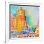 The Shell Building, San Francisco-Peter Graham-Framed Giclee Print