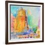 The Shell Building, San Francisco-Peter Graham-Framed Giclee Print