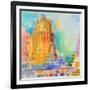 The Shell Building, San Francisco-Peter Graham-Framed Giclee Print