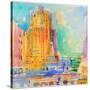 The Shell Building, San Francisco-Peter Graham-Stretched Canvas