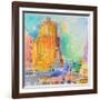 The Shell Building, San Francisco-Peter Graham-Framed Giclee Print