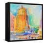 The Shell Building, San Francisco-Peter Graham-Framed Stretched Canvas