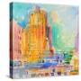 The Shell Building, San Francisco-Peter Graham-Stretched Canvas