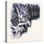 The Shelving Waterfall United States of America-null-Stretched Canvas