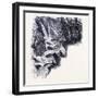 The Shelving Waterfall United States of America-null-Framed Giclee Print