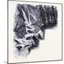 The Shelving Waterfall United States of America-null-Mounted Giclee Print