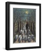 The Shepherd, 2012-PJ Crook-Framed Premium Giclee Print