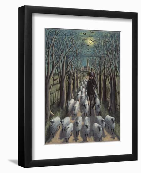 The Shepherd, 2012-PJ Crook-Framed Premium Giclee Print