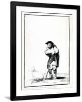 The Shepherd, C1760-1820-Francisco de Goya-Framed Giclee Print