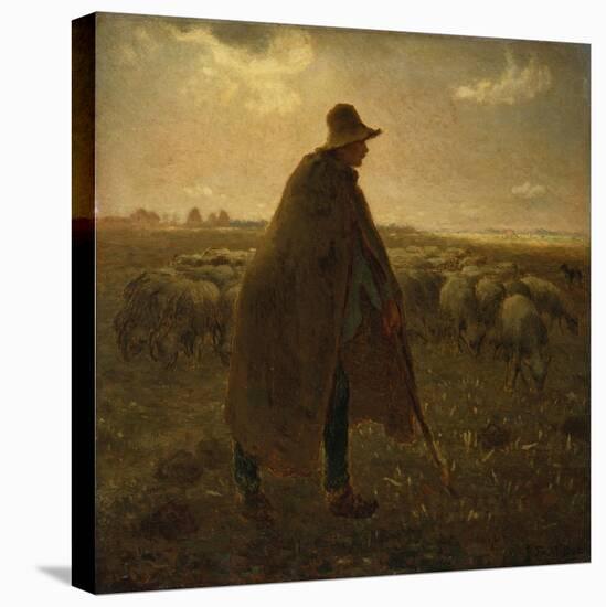 The Shepherd, Circa 1858-1862-Leon Bakst-Stretched Canvas