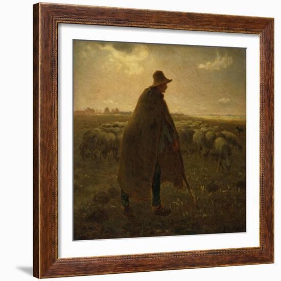 The Shepherd, Circa 1858-1862-Leon Bakst-Framed Giclee Print