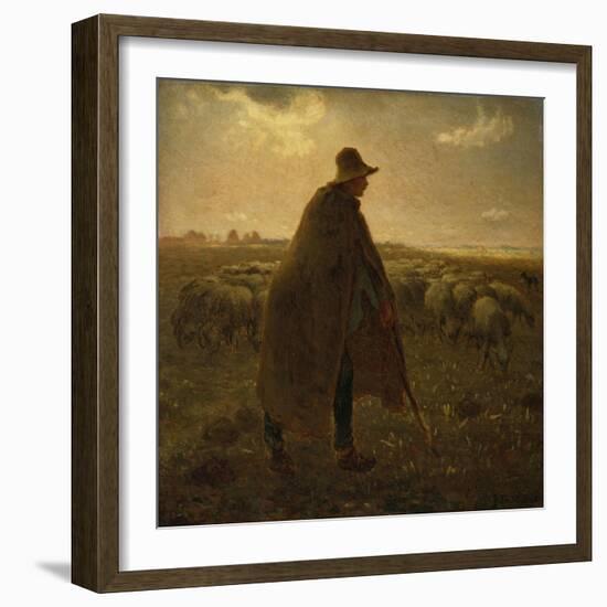 The Shepherd, Circa 1858-1862-Leon Bakst-Framed Giclee Print