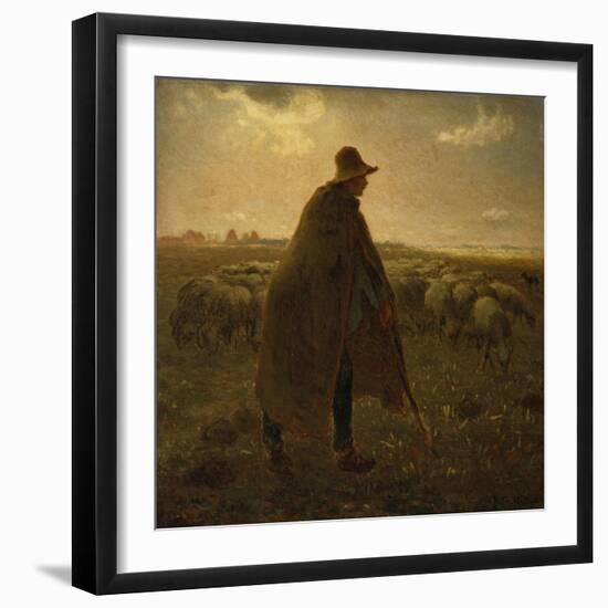 The Shepherd, Circa 1858-1862-Leon Bakst-Framed Premium Giclee Print