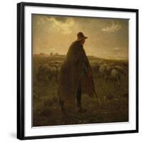 The Shepherd, Circa 1858-1862-Leon Bakst-Framed Giclee Print