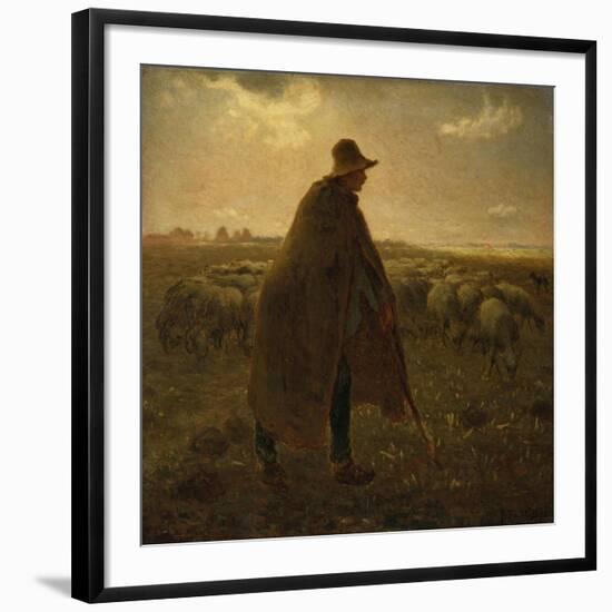 The Shepherd, Circa 1858-1862-Leon Bakst-Framed Giclee Print