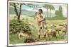 The Shepherd Faustulus Finds Romulus and Remus-null-Mounted Giclee Print