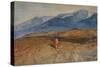 'The Shepherd Landscape', 1923-John Sell Cotman-Stretched Canvas