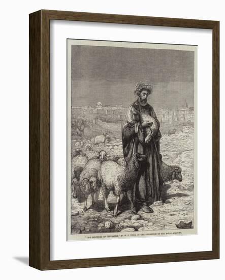 The Shepherd of Jerusalem-null-Framed Giclee Print