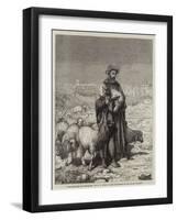 The Shepherd of Jerusalem-null-Framed Giclee Print