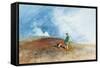 The Shepherd on the Hill, 1831-John Sell Cotman-Framed Stretched Canvas