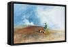 The Shepherd on the Hill, 1831-John Sell Cotman-Framed Stretched Canvas