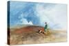 The Shepherd on the Hill, 1831-John Sell Cotman-Stretched Canvas