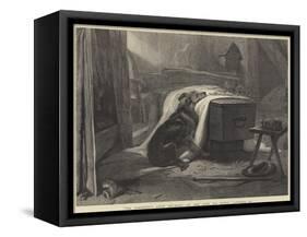 The Shepherd's Chief Mourner-Edwin Landseer-Framed Stretched Canvas