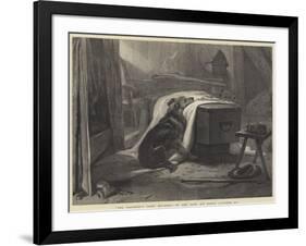 The Shepherd's Chief Mourner-Edwin Landseer-Framed Giclee Print