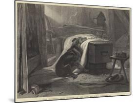 The Shepherd's Chief Mourner-Edwin Landseer-Mounted Giclee Print