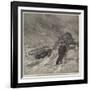 The Shepherd's Christmas, a Sketch on Brighton Downs-Edward Duncan-Framed Giclee Print