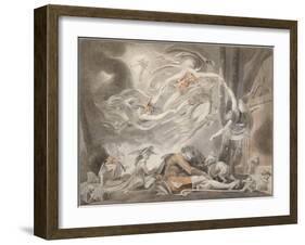 The Shepherd's Dream, 1786-Johann Heinrich Fussli-Framed Giclee Print