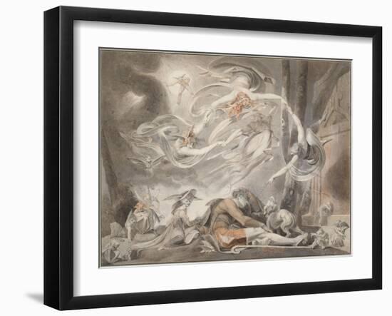 The Shepherd's Dream, 1786-Johann Heinrich Fussli-Framed Giclee Print