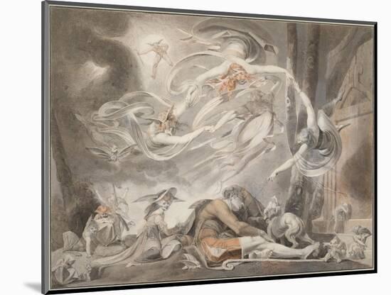 The Shepherd's Dream, 1786-Johann Heinrich Fussli-Mounted Giclee Print