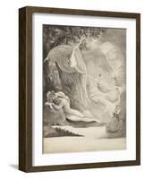 The Shepherd's Dream, C.1820-Lady Georgina North-Framed Giclee Print