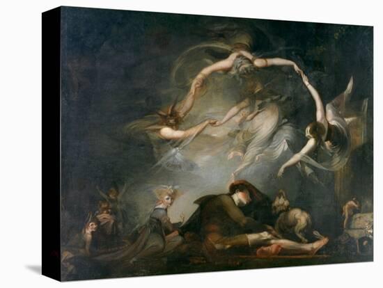 The Shepherd's Dream, from Paradise Lost, 1793-Henry Fuseli-Stretched Canvas