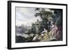 The Shepherd's Gift, or the Nest, 1892-François Bouchot-Framed Giclee Print