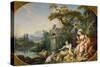 The Shepherd's Presents, (The Nest) Collection of Louis XV-Francois Boucher-Stretched Canvas