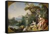 The Shepherd's Presents, (The Nest) Collection of Louis XV-Francois Boucher-Framed Stretched Canvas