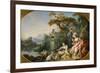 The Shepherd's Presents, (The Nest) Collection of Louis XV-Francois Boucher-Framed Giclee Print