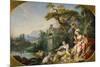 The Shepherd's Presents, (The Nest) Collection of Louis XV-Francois Boucher-Mounted Giclee Print