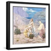 The Shepherd's Song-Pierre Puvis de Chavannes-Framed Giclee Print