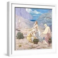 The Shepherd's Song-Pierre Puvis de Chavannes-Framed Giclee Print